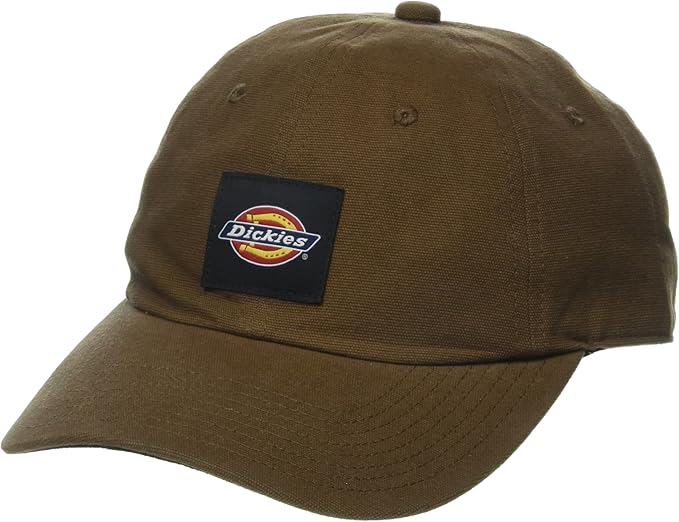 Dickies Men's Washed Canvas Cap Brown