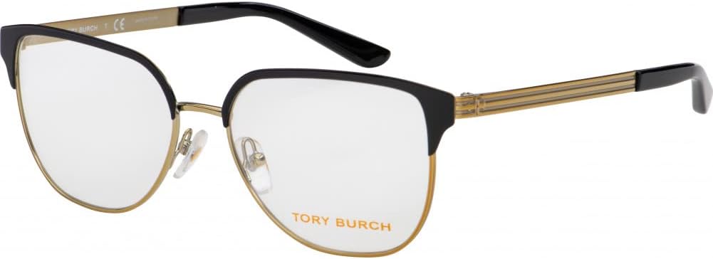 Tory Burch TY1066 Women's Eyeglasses Shiny Gold/Black 52