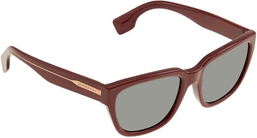 Burberry BE4277F Sunglasses 37603H-54 - Men's, Bordeaux Frame, Dark Green BE4277F-37603H-54