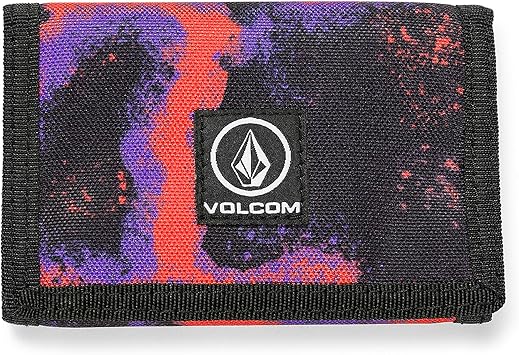 Volcom Men's Box Stone Wallet, Bright Red