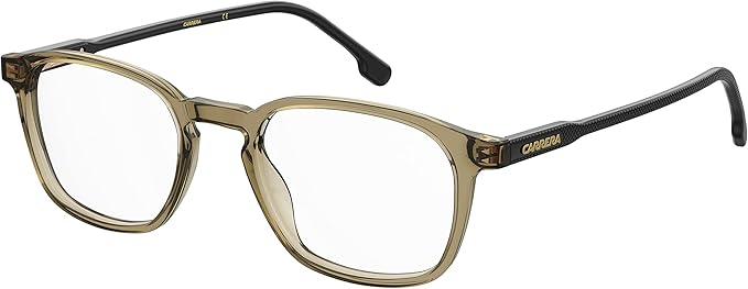 Carrera 244 Rectangular Prescription Eyewear Frames, Olive, 51mm, 20mm