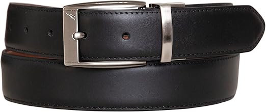 Nautica Men's Casual Reversible Smooth Leather Belts