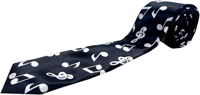 Music Note Sheet Music Tie Unisex 2