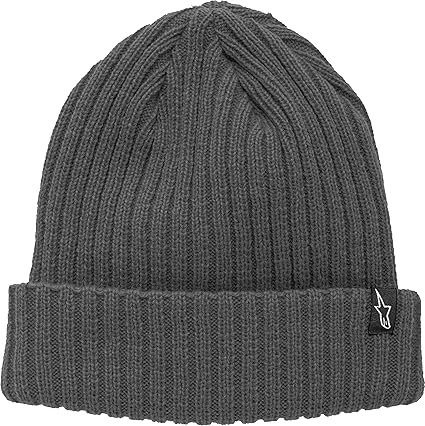 Alpinestars Receiving Beanie, Charcoal Heather, One Size