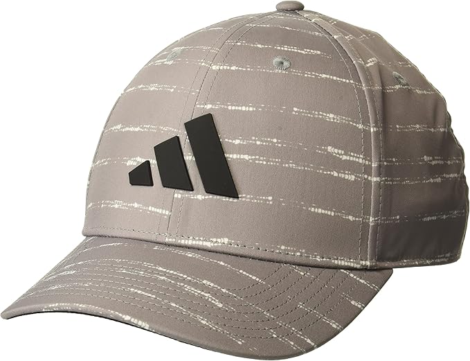 adidas Men's Tour Print Snapback Golf Hat