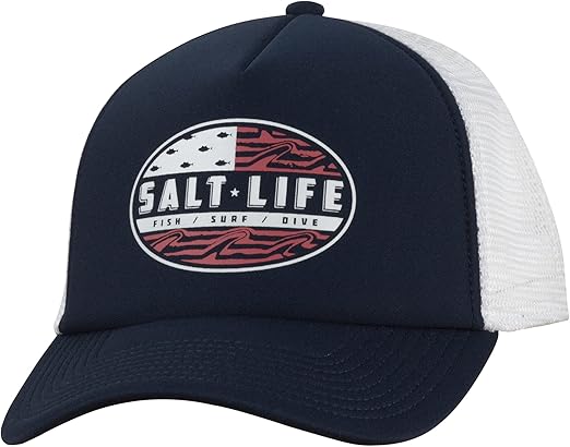 Salt Life Men's Amerifinz Trucker Hat