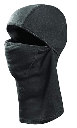 OccuNomix SFR320 Flame Resistant Hinged Balaclava, One Size Fits Most, Black