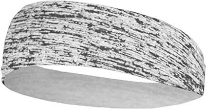 Badger Sports Blend Wide Headband Graphite Blend One Size Fits All