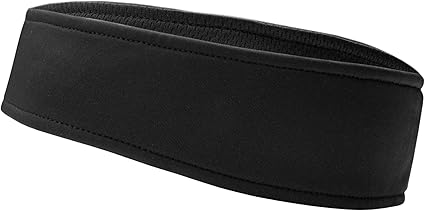 Headsweats Performance UltraTech Running/Outdoor Sports Headband, Pitch Black, One Size