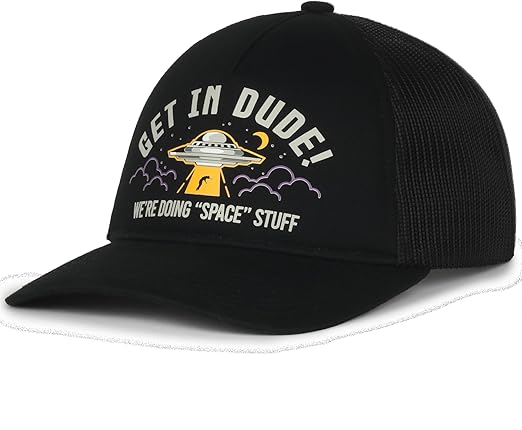 Outdoor Cap Mens Alien04 Hat, Black/Black, Large US