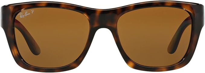 Ray-Ban Unisex Sunglasses Light Havana Frame, Brown Gradient Lenses, 53MM