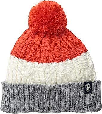 U.S. Polo Assn. Men's Color Block Cuff Pom Beanie