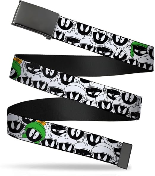 Buckle Down Men's Web Belt Marvin The Martian 1.25