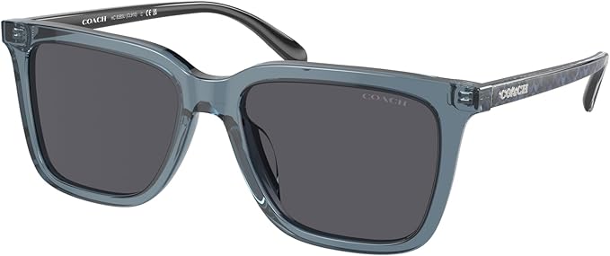 Coach Men's Hc8385u Universal Fit Square Sunglasses