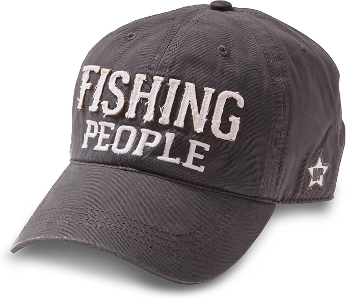 Pavilion Gift Company Fishing People Hat