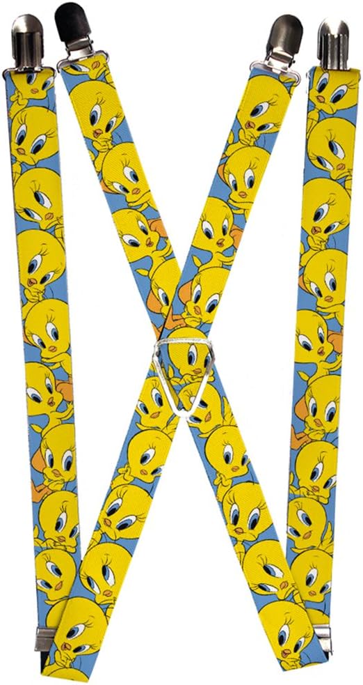 Buckle-Down Men's Suspender-Tweety