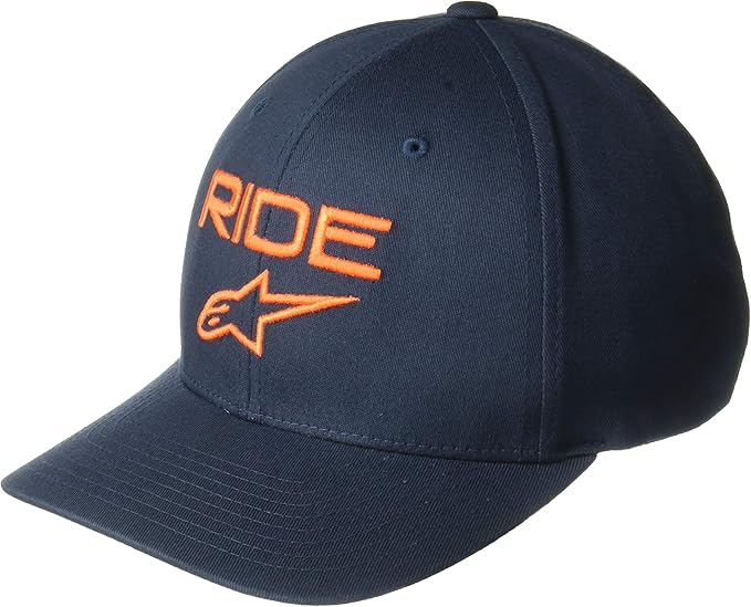 Alpinestars Standard Ride 2.0 Hat Navy/Orange Lg/XL, Multi, one_Size