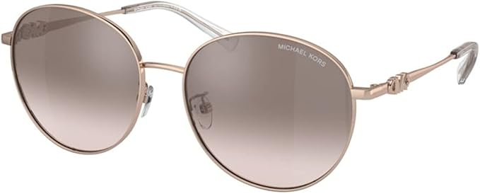 Michael Kors Sunglasses MK 1119 11088Z Alpine Rose Gold Silver Flash