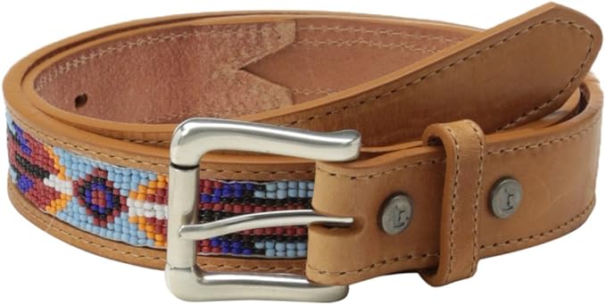 Will Leather Goods Men's Umpqua Beaded Belt