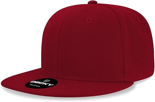 DECKY Standard 6 Panel High Profile Structured Acrylic/Polyester Snapback