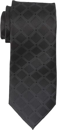 Knotty & Nice Men's Fancy Dress Black Lurex Ties, One Size