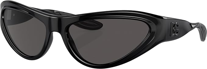 Dolce & Gabbana Sunglasses DG 6190 501/87 Black Dark Grey