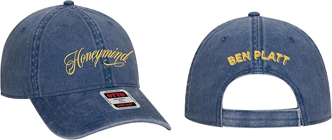 Official Merch Honeymind Tour Dad Hat Blue