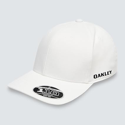 Oakley Mens Cresting Pro Formance Hat, White, One Size