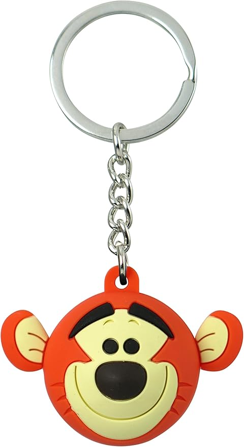 Disney Tigger Deluxe Icon Ball Key Ring, 3