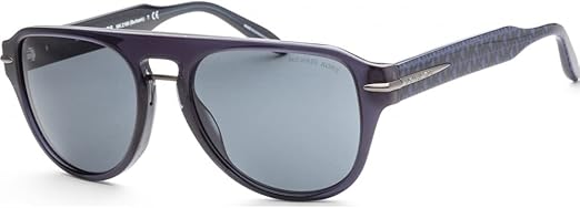 Michael Kors Burbank Blue Gray Aviator Men's Sunglasses MK2166 300287 56