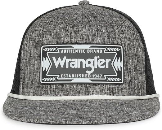 Outdoor Cap Men's Standard Wrangler Western Cap, Grey