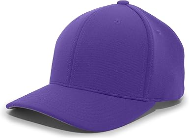 Pacific Headwear Standard M2 Performance Hook-and-Loop Adjustable Cap, Purple