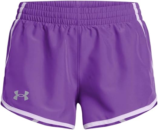 Under Armour Girls Fly By 3 Inch Shorts