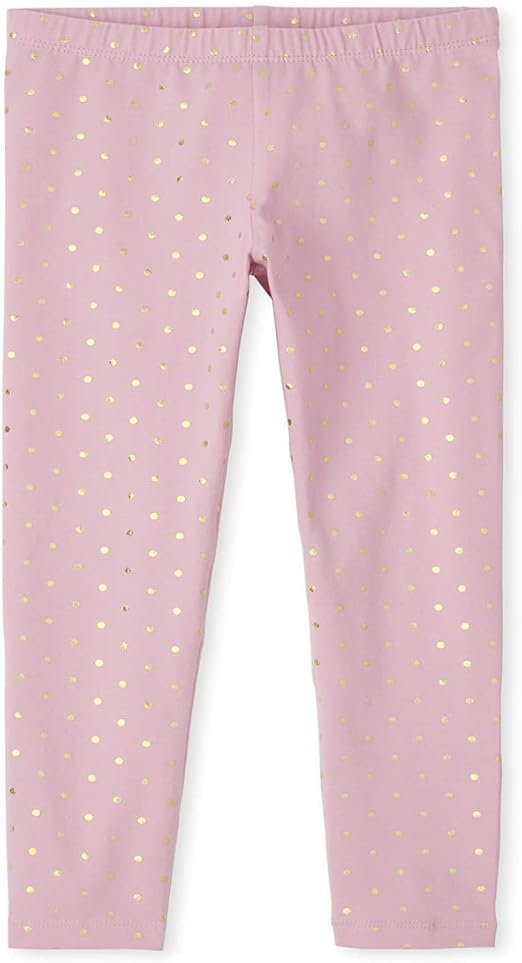 The Children's Place Girls' Foil Print Knit Leggings