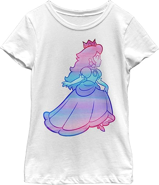 Nintendo Girls' Watercolor Ombre Peach