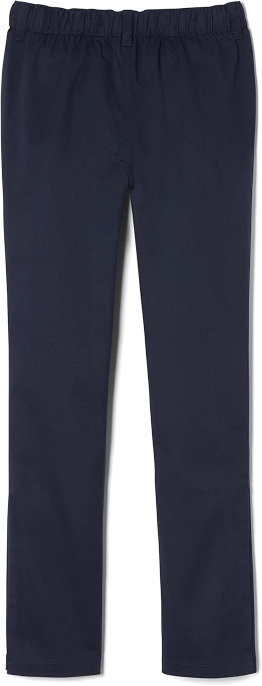 French Toast Girls' Adaptive Straight Pants with Hook and Loop Closure and Pull-Apart Leg Openings