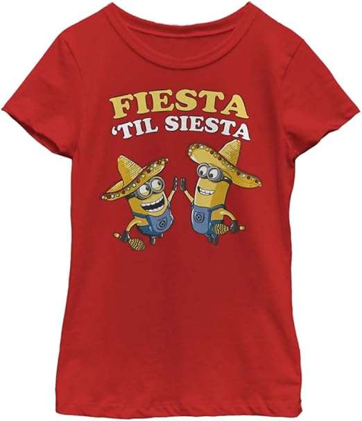 Minions Girls' Siesta Fiesta T-Shirt