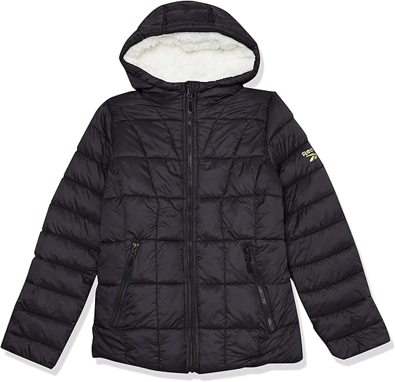 Reebok Girls' Sherpa Lined Glacier Shield Jacket