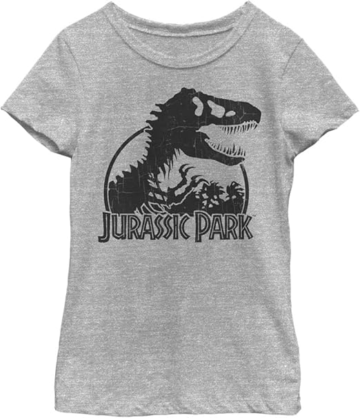 Jurassic Park Little Big Bones Girls Short Sleeve Tee Shirt