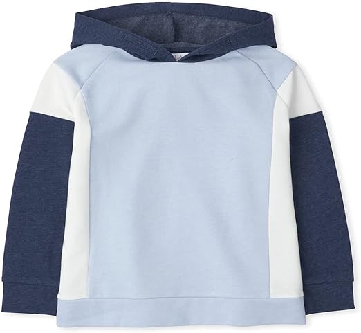 The Children's Place Kids' Active Long Sleeve Colorblock Fleece Hoodie