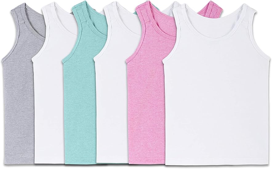 Fruit of the Loom Girls' Undershirts (Camis & Tanks)