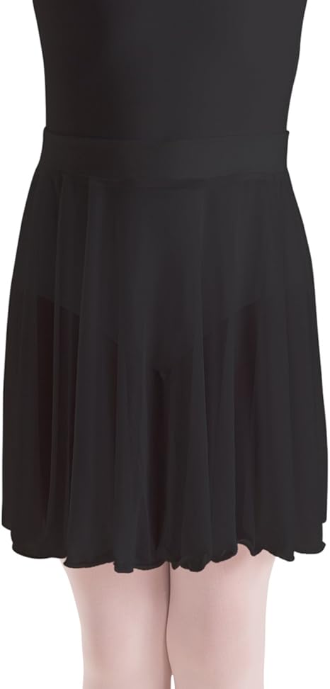 Motionwear Girl's Pull On Chiffon Circle Skirt