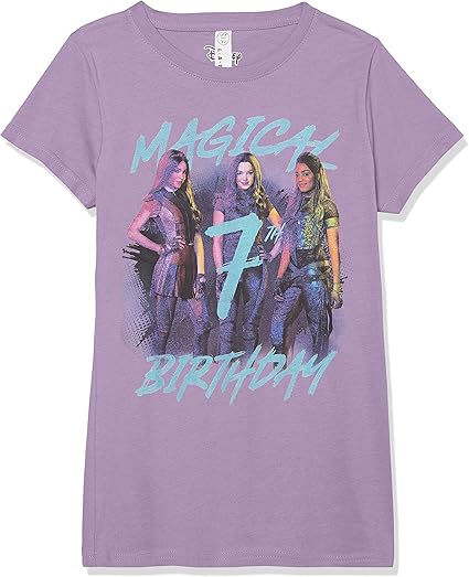 Disney Girl's Magical 7th Birthday T-Shirt