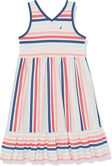 Nautica Girls' Short Sleeve Legacy Tee Dress