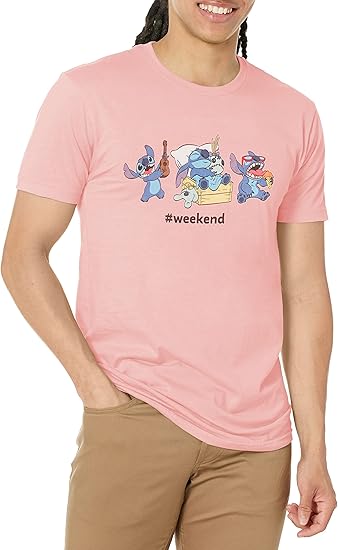 Disney Girl's Stitch Weekend T-Shirt