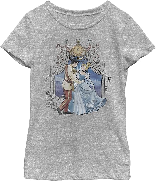 Disney Girl's Cinderella Love T-Shirt