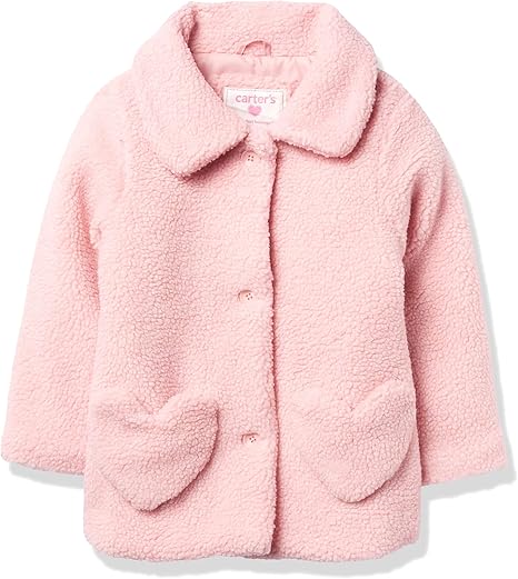 Carter's Girls' Cozy Sherpa Coat Jacket