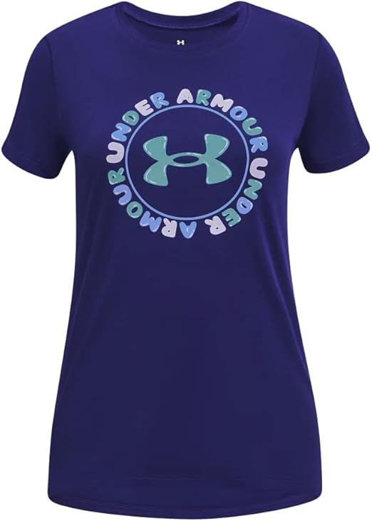 Under Armour Girls' Tech Twist Workmark Short Sleeve Crew