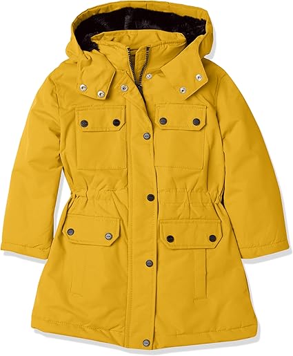 URBAN REPUBLIC Baby Girls Heavyweight Ballistic Military Anorak Coat