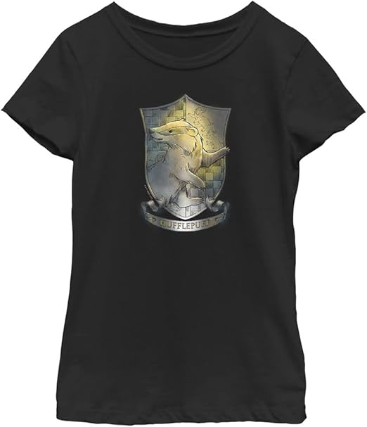 Harry Potter Girl's Hufflepuff Glare T-Shirt